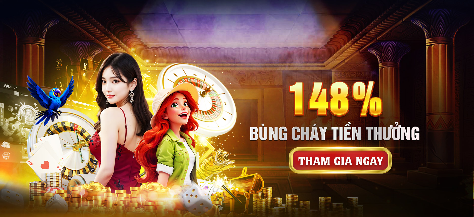 Hình ảnh quảng cáo của vf88 hiển thị nền tảng và các lợi ích