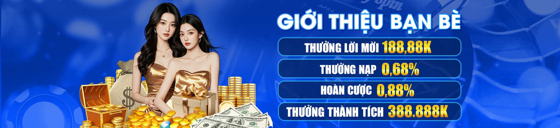 Hình ảnh quảng cáo của vf88 hiển thị nền tảng và các lợi ích