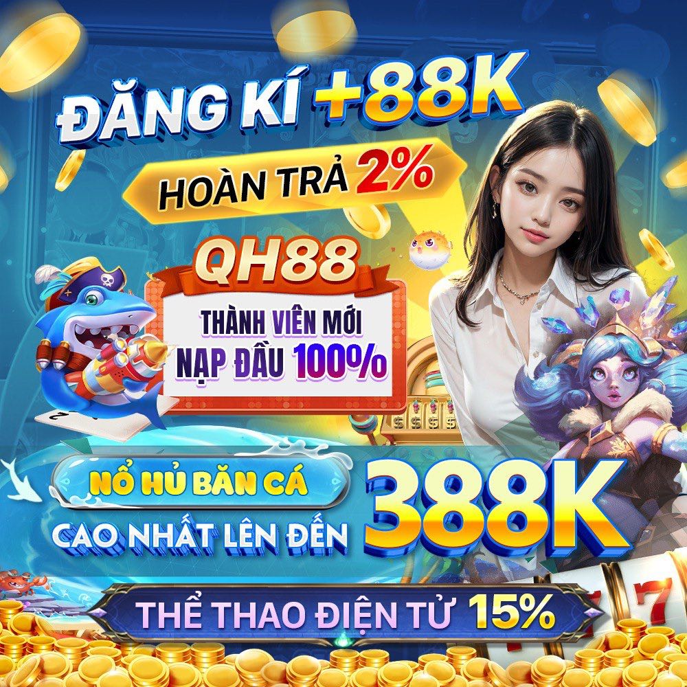 Hình ảnh quảng cáo của vf88 hiển thị nền tảng và các lợi ích